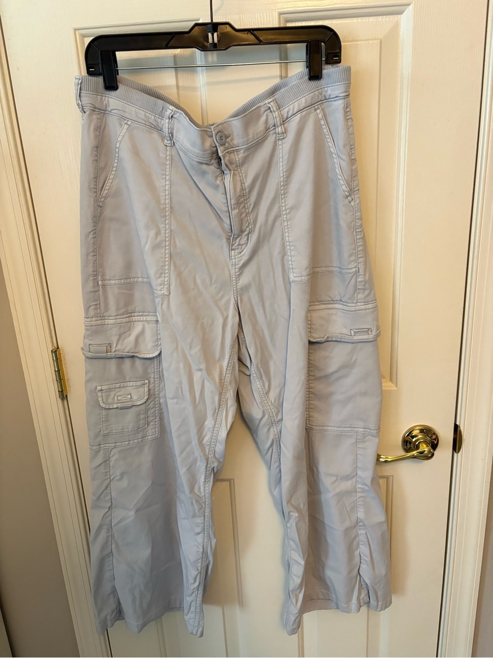 Light Gray Cargo Pants